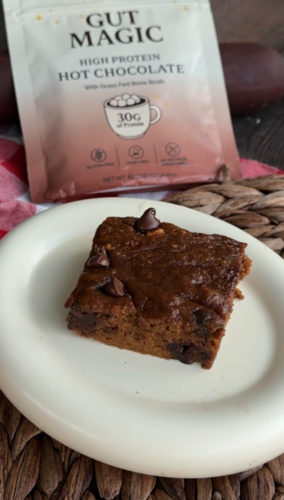 Gut Friendly Pumpkin Brownies